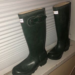 Hunter rain boots